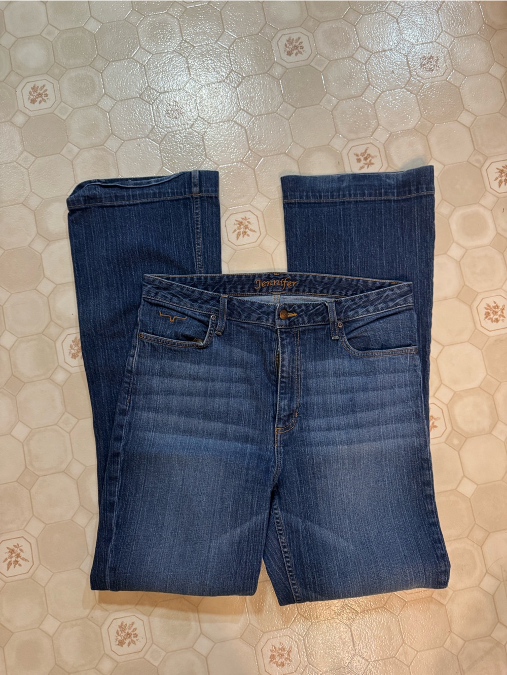 Kimes Ranch Jennifer Women's Dark Blue Boot Cut Jeans